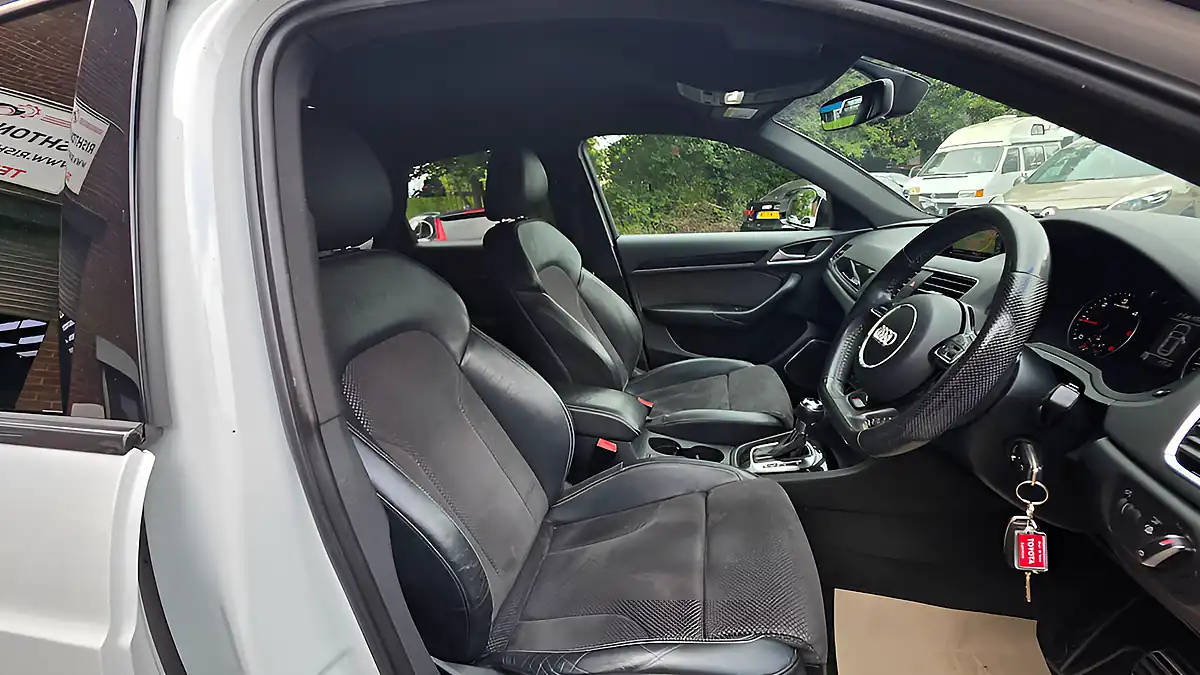 Used 2017 Audi Q3 Black Edition White - Interior and Exterior details 11