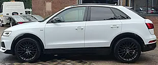 Used 2017 Audi Q3 Black Edition White - Interior and Exterior details 5