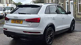 Used 2017 Audi Q3 Black Edition White - Interior and Exterior details 8