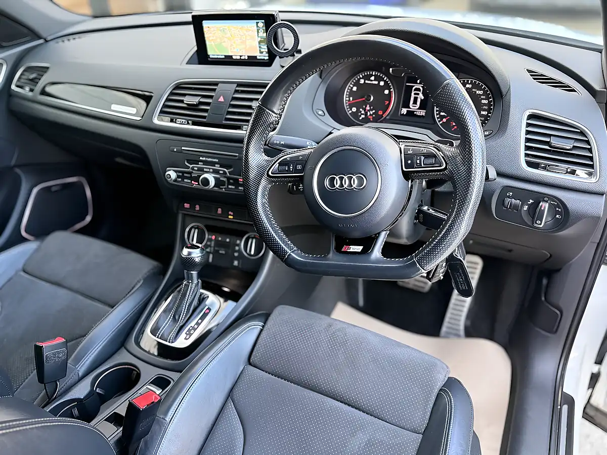 Used 2017 Audi Q3 Black Edition White - Interior and Exterior details 12