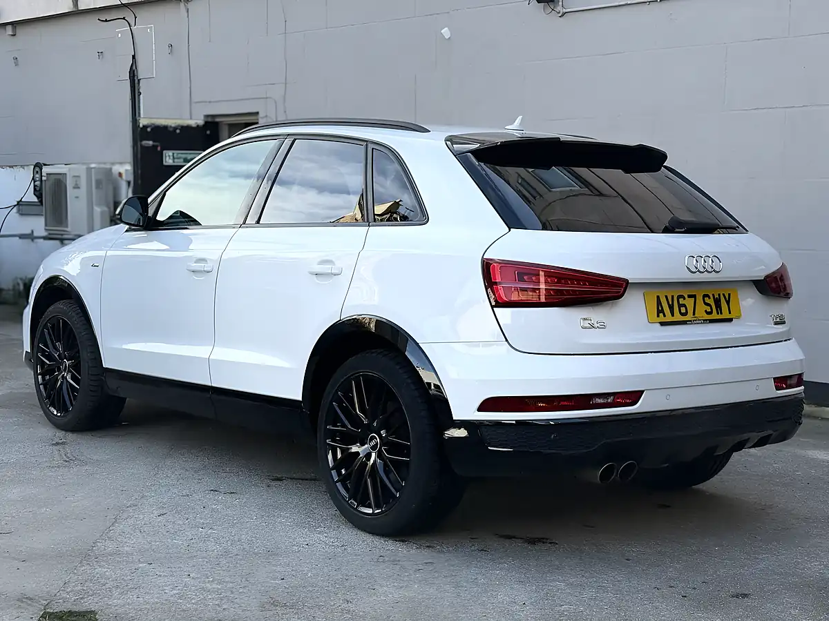 Used 2017 Audi Q3 Black Edition White - Interior and Exterior details 3