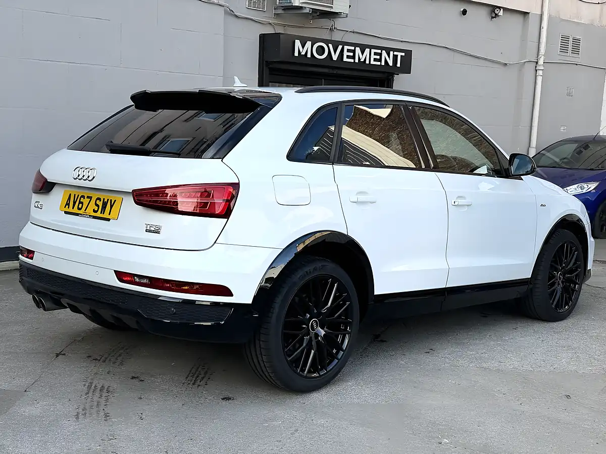 Used 2017 Audi Q3 Black Edition White - Interior and Exterior details 4