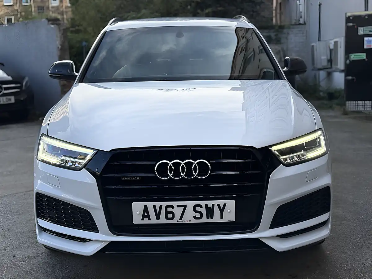 Used 2017 Audi Q3 Black Edition White - Interior and Exterior details 7