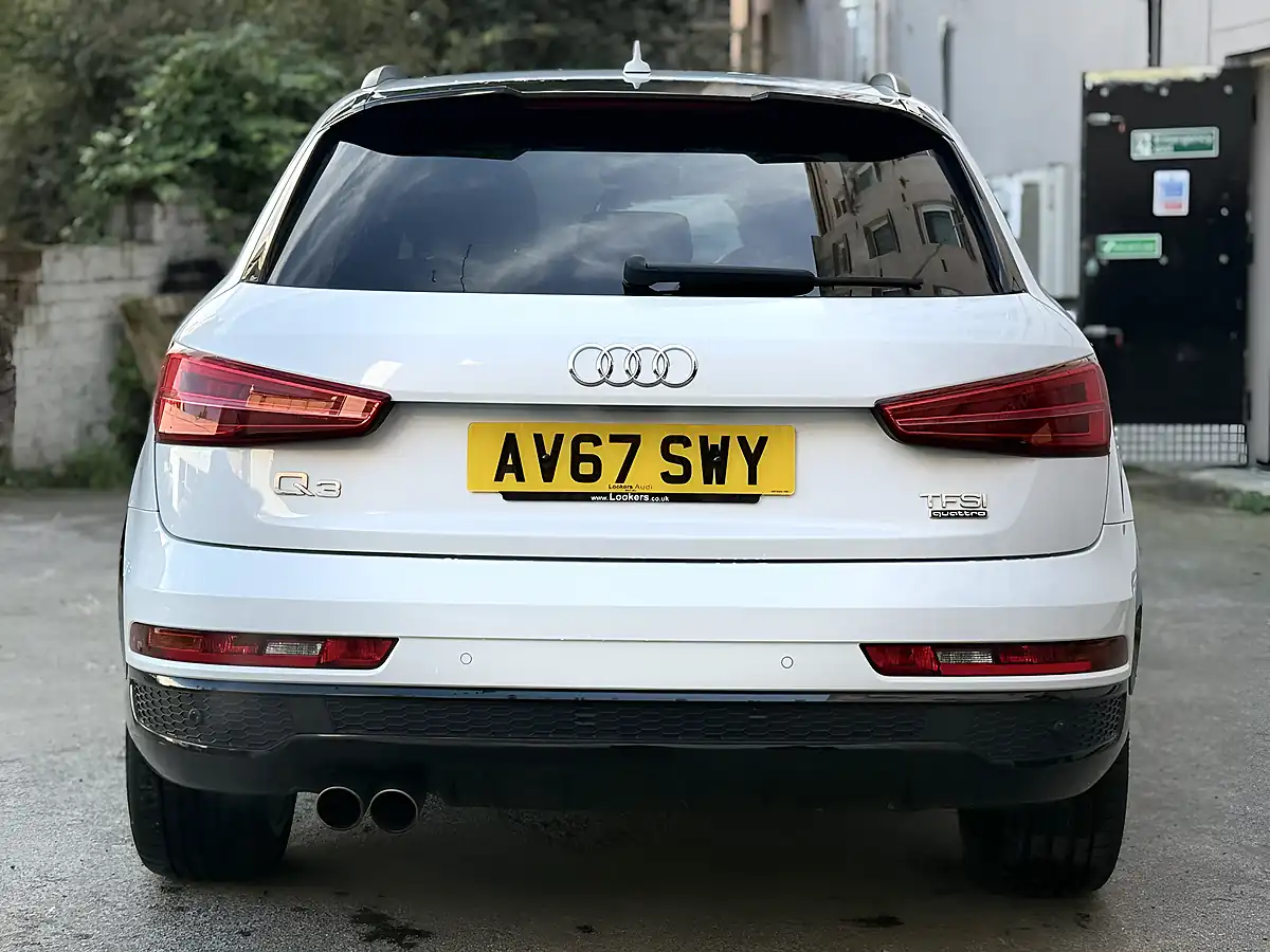 Used 2017 Audi Q3 Black Edition White - Interior and Exterior details 8