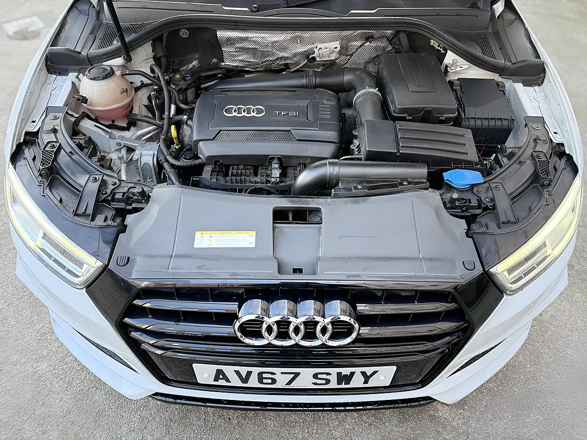 Used 2017 Audi Q3 Black Edition White - Interior and Exterior details 9