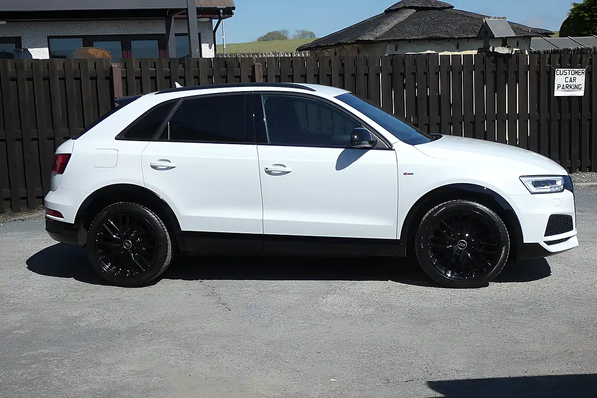 Used 2017 Audi Q3 Black Edition White - Interior and Exterior details 2