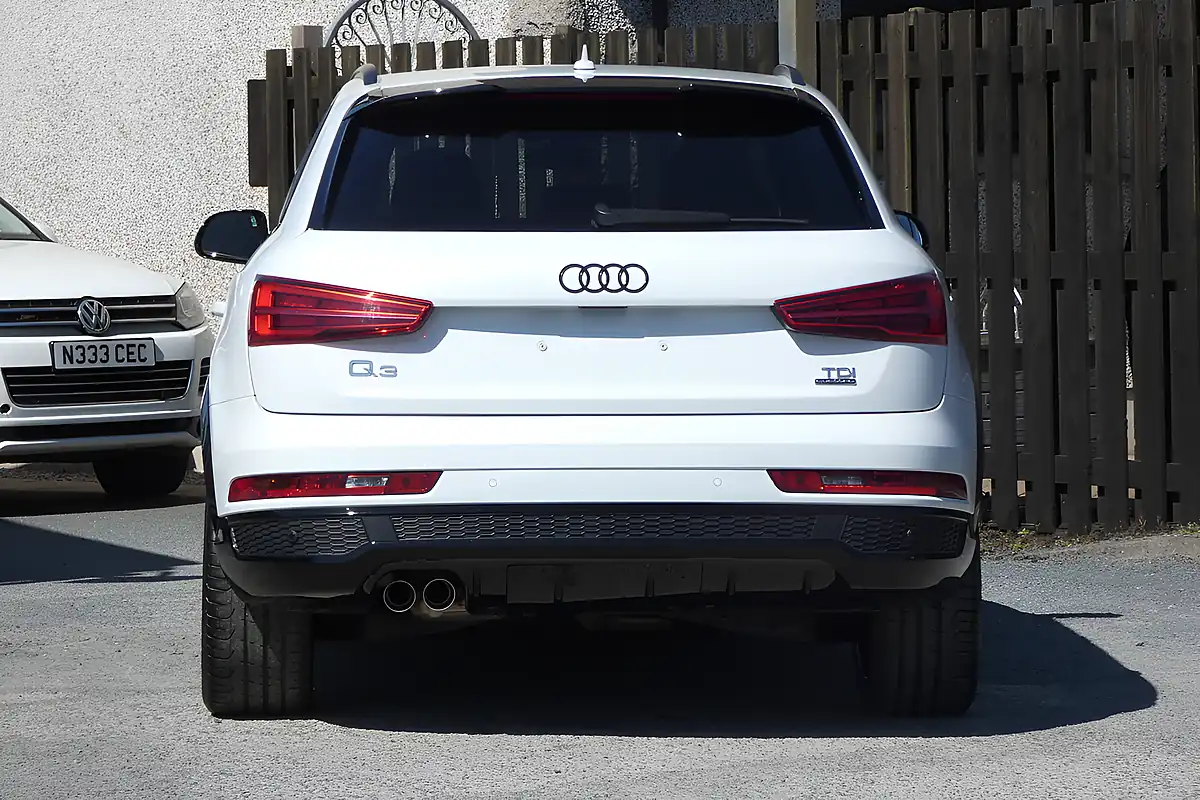 Used 2017 Audi Q3 Black Edition White - Interior and Exterior details 3