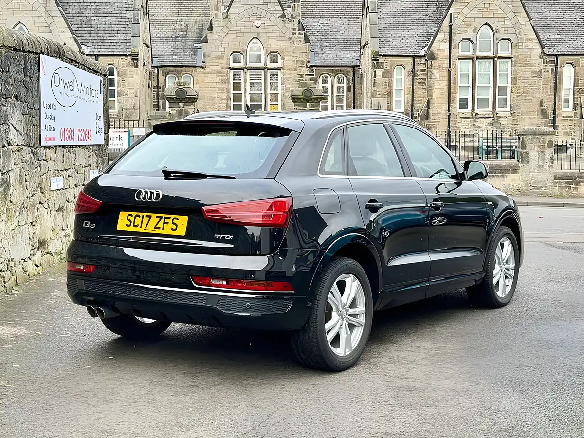 Used 2017 Audi Q3 S Line Edition Black - Interior and Exterior details 9