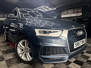 Used 2017 Audi Q3 S Line Edition Blue - Interior and Exterior details 2