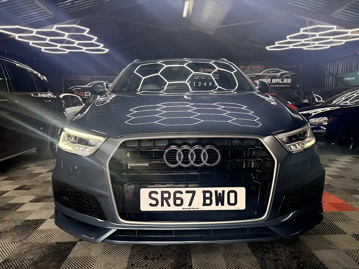 Used 2017 Audi Q3 S Line Edition Blue - Interior and Exterior details 3