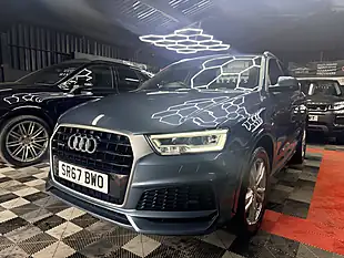 Used 2017 Audi Q3 S Line Edition Blue - Interior and Exterior details 4
