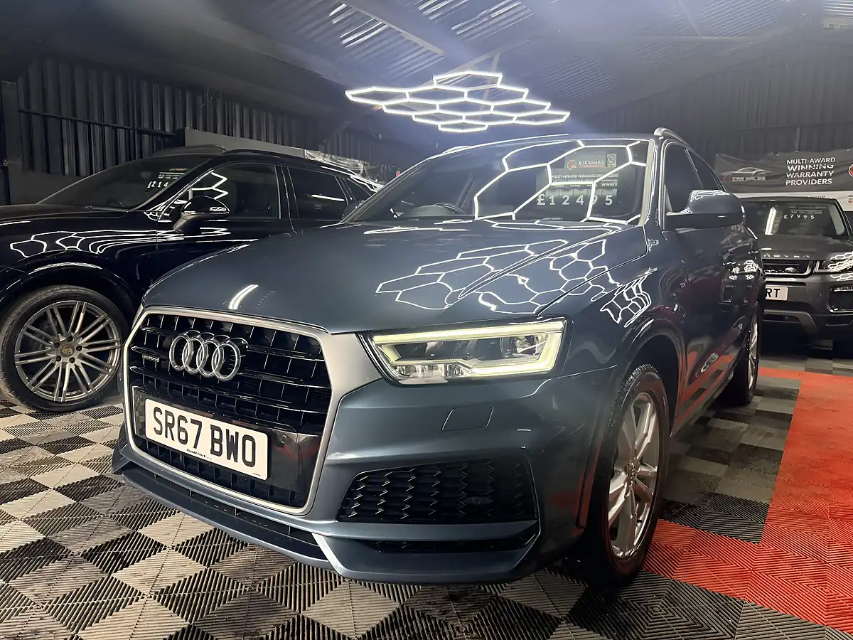 Used 2017 Audi Q3 S Line Edition Blue - Interior and Exterior details 4