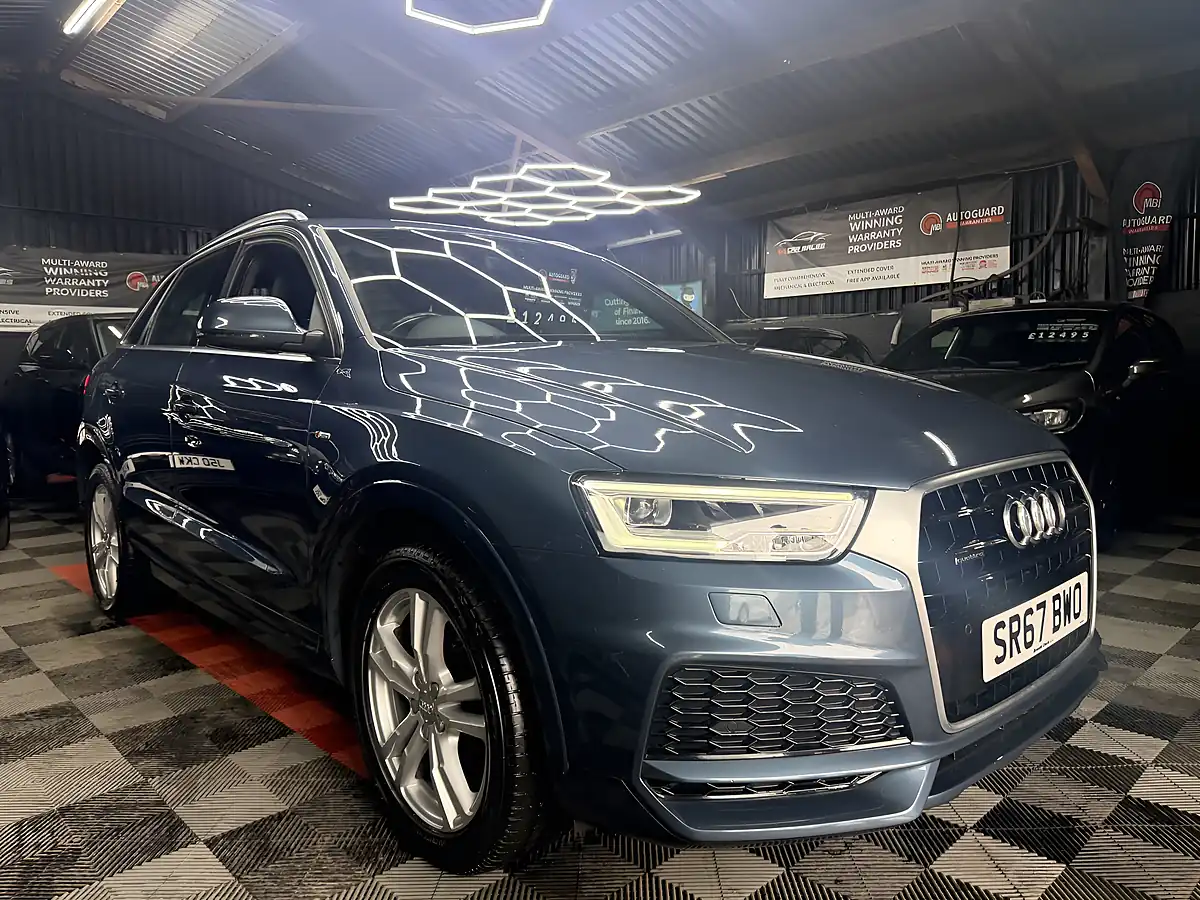 Used 2017 Audi Q3 S Line Edition Blue - Interior and Exterior details 5