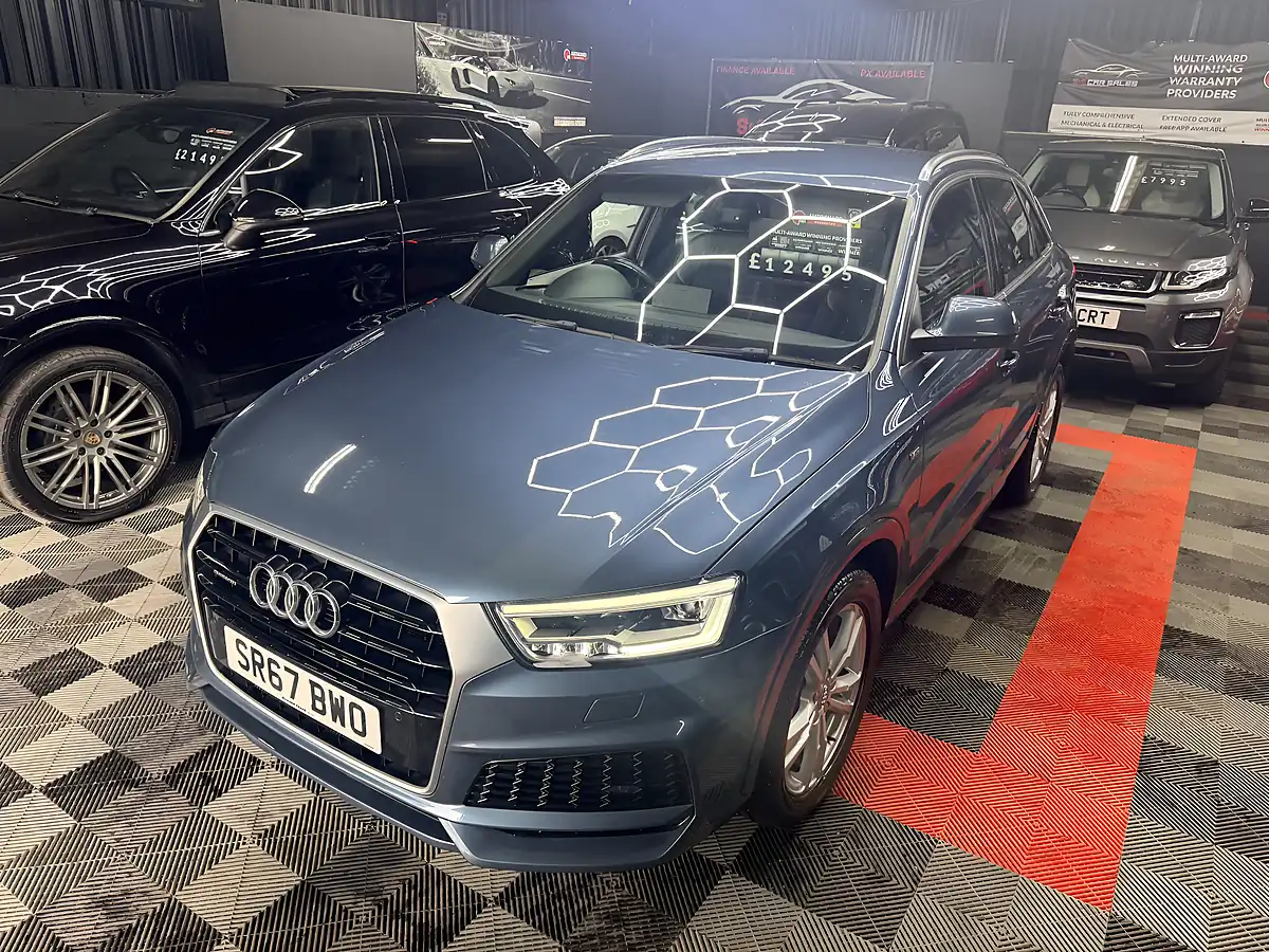 Used 2017 Audi Q3 S Line Edition Blue - Interior and Exterior details 7