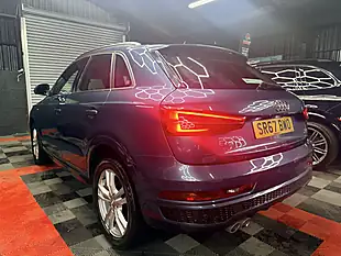 Used 2017 Audi Q3 S Line Edition Blue - Interior and Exterior details 9