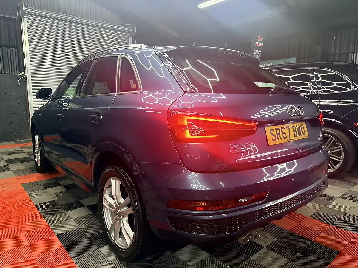 Used 2017 Audi Q3 S Line Edition Blue - Interior and Exterior details 9