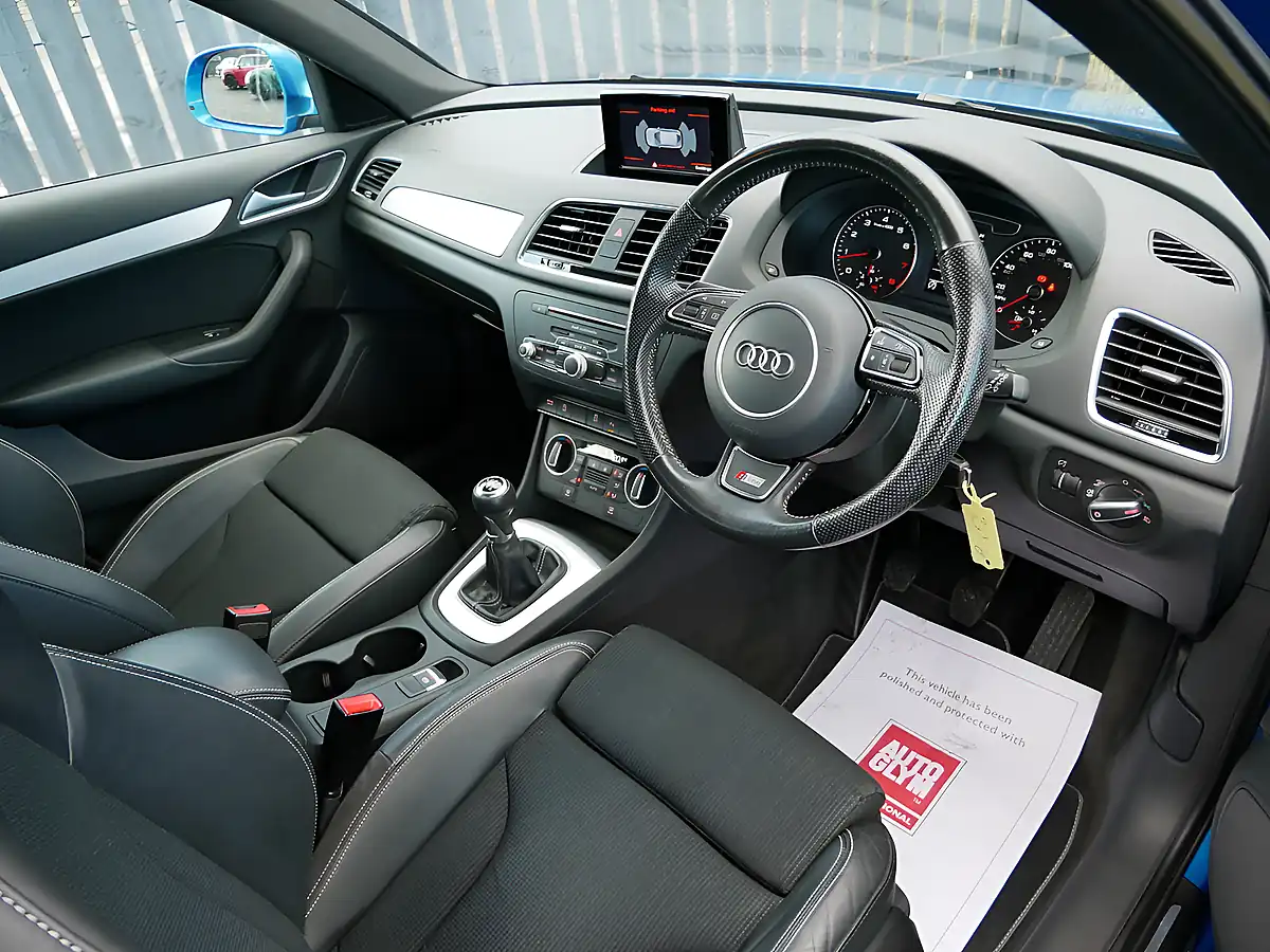 Used 2017 Audi Q3 S Line Edition Blue - Interior and Exterior details 10