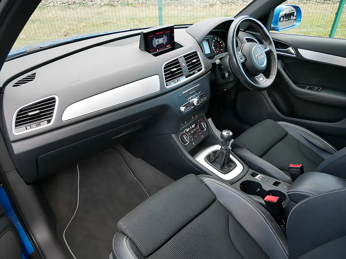 Used 2017 Audi Q3 S Line Edition Blue - Interior and Exterior details 12