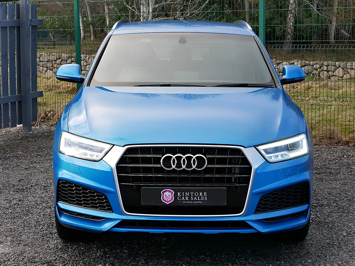 Used 2017 Audi Q3 S Line Edition Blue - Interior and Exterior details 3