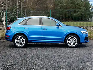 Used 2017 Audi Q3 S Line Edition Blue - Interior and Exterior details 5
