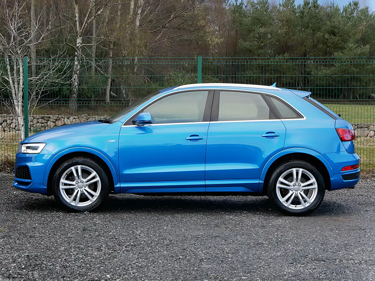 Used 2017 Audi Q3 S Line Edition Blue - Interior and Exterior details 6