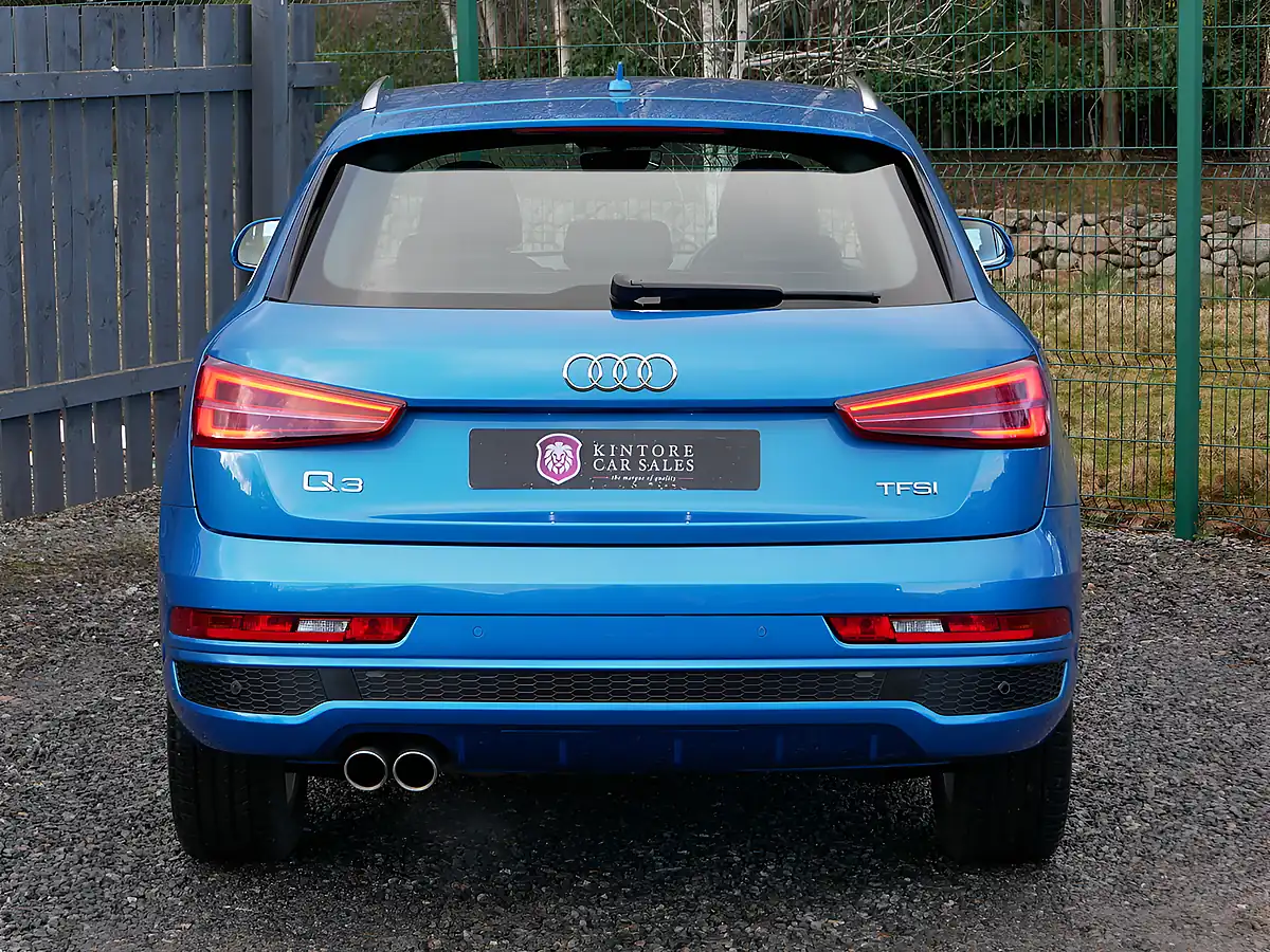 Used 2017 Audi Q3 S Line Edition Blue - Interior and Exterior details 8