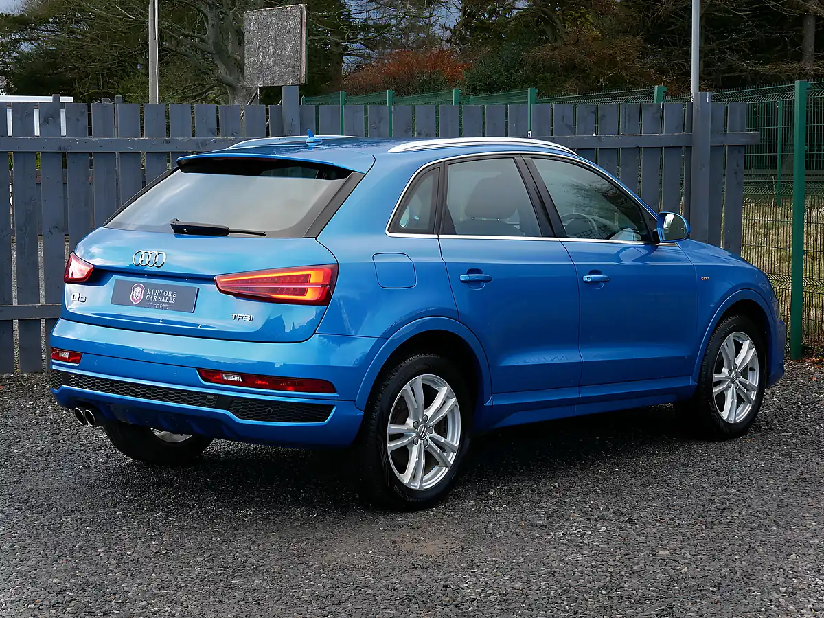 Used 2017 Audi Q3 S Line Edition Blue - Interior and Exterior details 9