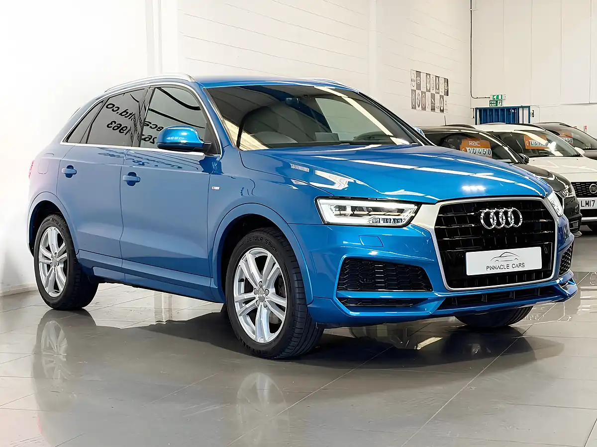 Used 2017 Audi Q3 S Line Edition Blue - Interior and Exterior details 10