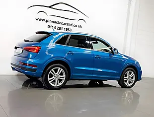Used 2017 Audi Q3 S Line Edition Blue - Interior and Exterior details 12