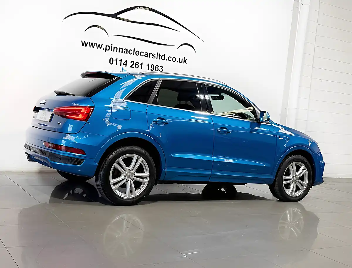 Used 2017 Audi Q3 S Line Edition Blue - Interior and Exterior details 12