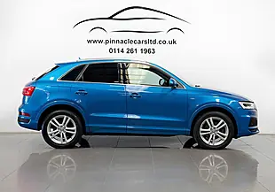 Used 2017 Audi Q3 S Line Edition Blue - Interior and Exterior details 13