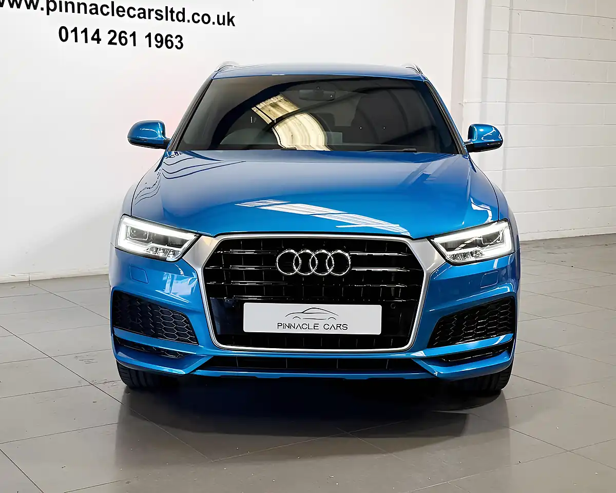 Used 2017 Audi Q3 S Line Edition Blue - Interior and Exterior details 2
