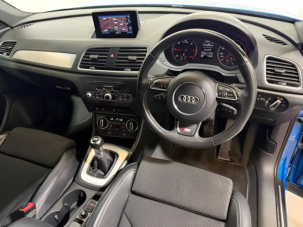 Used 2017 Audi Q3 S Line Edition Blue - Interior and Exterior details 4