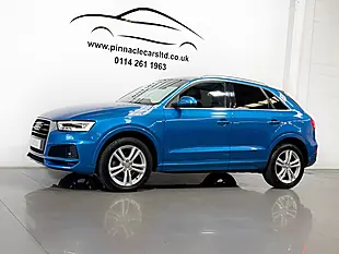 Used 2017 Audi Q3 S Line Edition Blue - Interior and Exterior details 5