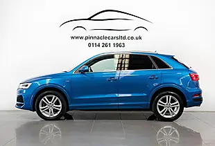 Used 2017 Audi Q3 S Line Edition Blue - Interior and Exterior details 6
