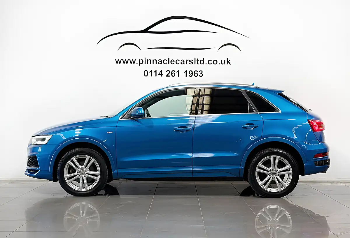 Used 2017 Audi Q3 S Line Edition Blue - Interior and Exterior details 6