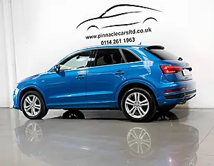 Used 2017 Audi Q3 S Line Edition Blue - Interior and Exterior details 7