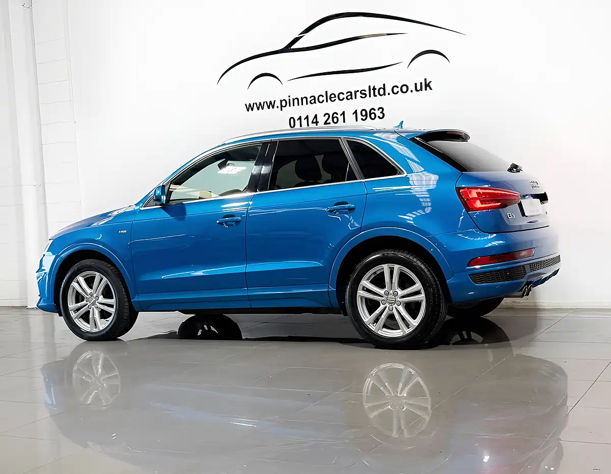 Used 2017 Audi Q3 S Line Edition Blue - Interior and Exterior details 7