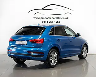 Used 2017 Audi Q3 S Line Edition Blue - Interior and Exterior details 8