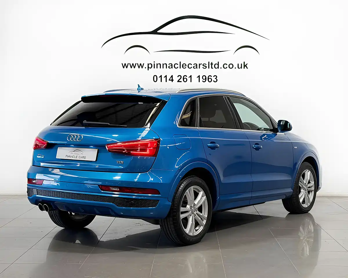 Used 2017 Audi Q3 S Line Edition Blue - Interior and Exterior details 8