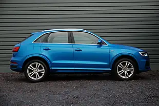 Used 2017 Audi Q3 S Line Edition Blue - Interior and Exterior details 2