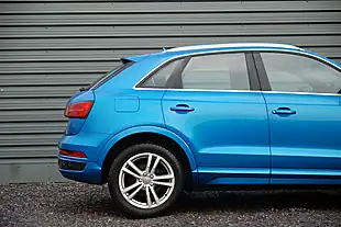 Used 2017 Audi Q3 S Line Edition Blue - Interior and Exterior details 4