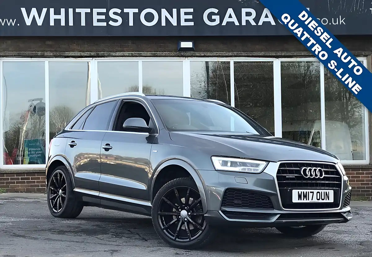 Used 2017 Audi Q3 S Line Edition Daytona Grey - Front View