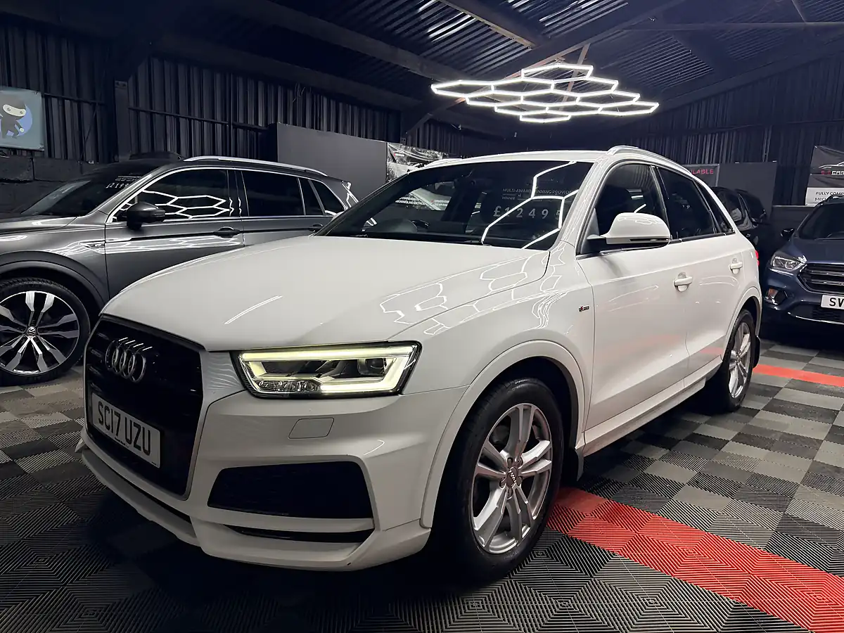 Used 2017 Audi Q3 S Line Edition White - Interior and Exterior details 10