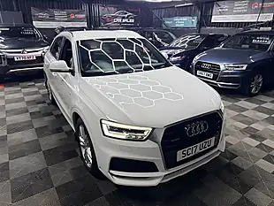 Used 2017 Audi Q3 S Line Edition White - Interior and Exterior details 11