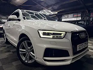 Used 2017 Audi Q3 S Line Edition White - Interior and Exterior details 2