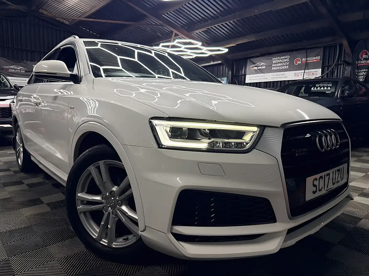 Used 2017 Audi Q3 S Line Edition White - Interior and Exterior details 2