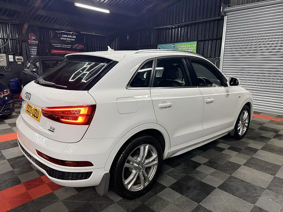 Used 2017 Audi Q3 S Line Edition White - Interior and Exterior details 3