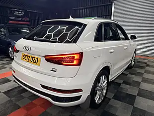 Used 2017 Audi Q3 S Line Edition White - Interior and Exterior details 4