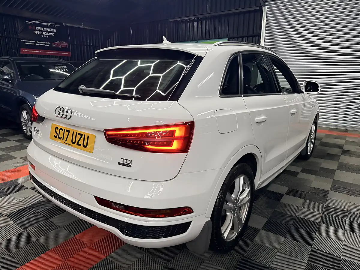 Used 2017 Audi Q3 S Line Edition White - Interior and Exterior details 4